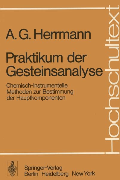 Produktbild: Praktikum der Gesteinsanalyse