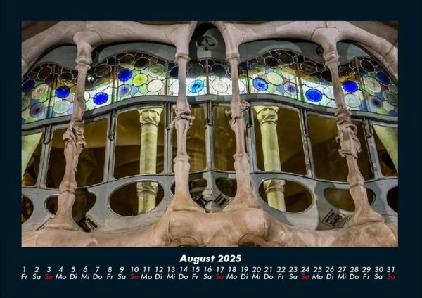 Produktbild: Barcelona 2025 Fotokalender DIN A4