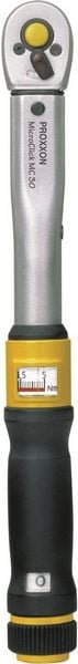 Produktbild: Proxxon Industrial MicroClick MC 30 23349 Drehmomentschl&uuml;ssel mit Umschaltknarre 1/4" (6.3 mm) 6 - 30 Nm