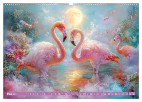 Produktbild: Fantasiereiche Kreationen - Sch&ouml;pferisch umgesetzt (hochwertiger Premium Wandkalender 2026 DIN A2 quer), Kunstdruck in Hochglanz