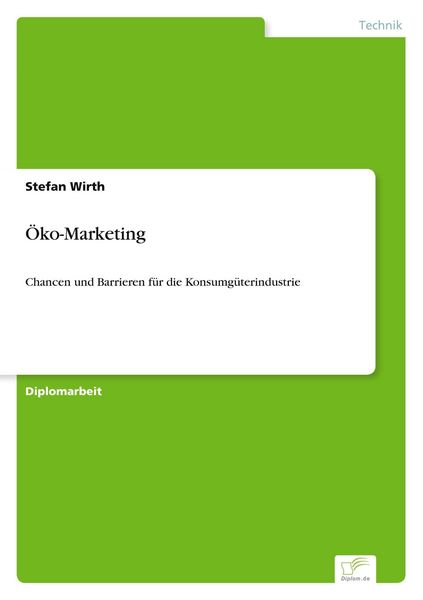 Produktbild: &Ouml;ko-Marketing