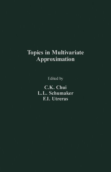 Produktbild: Topics in Multivariate Approximation