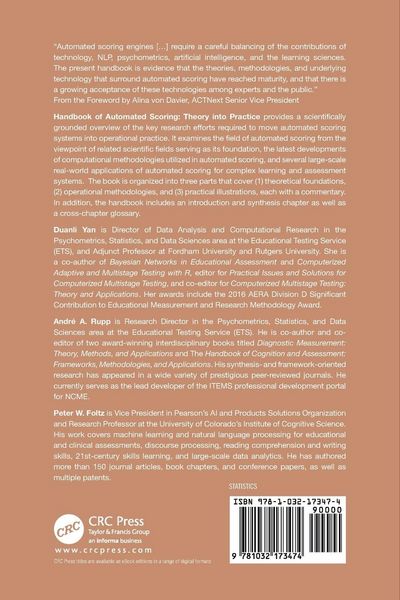 Produktbild: Handbook of Automated Scoring