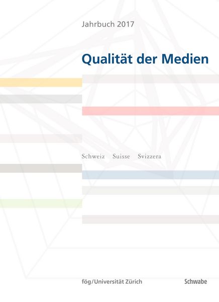 Produktbild: Jahrbuch 2017 Qualit&auml;t der Medien