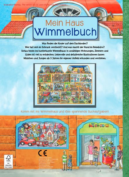 Produktbild: Mein Haus Wimmelbuch