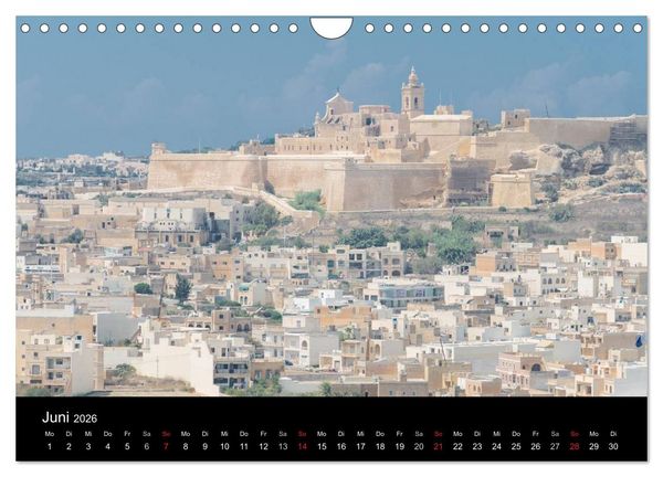 Produktbild: Malta & Gozo (Wandkalender 2026 DIN A4 quer), CALVENDO Monatskalender