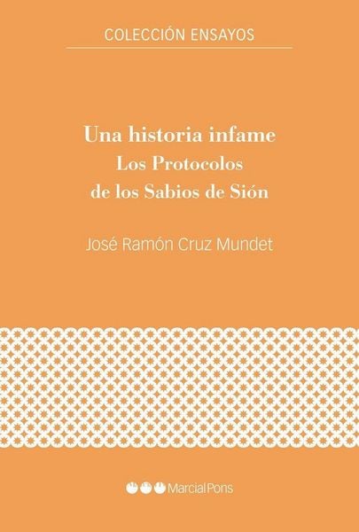 Produktbild: Una historia infame : Los protocolos de los Sabios de Si&oacute;n