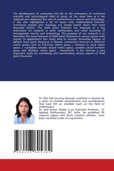 Produktbild: Fixed Point Theorem in Different Spaces