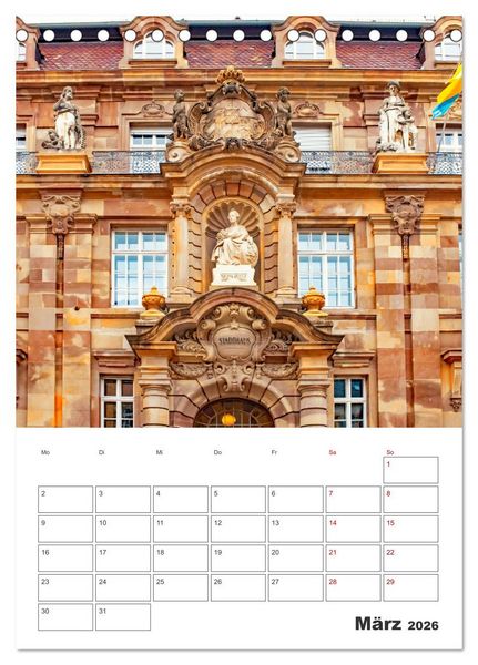 Produktbild: Stadt Speyer - Reiseplaner (Tischkalender 2026 DIN A5 hoch), CALVENDO Monatskalender