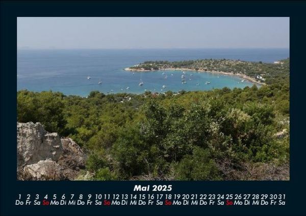 Produktbild: Kroatien 2025 Fotokalender DIN A5