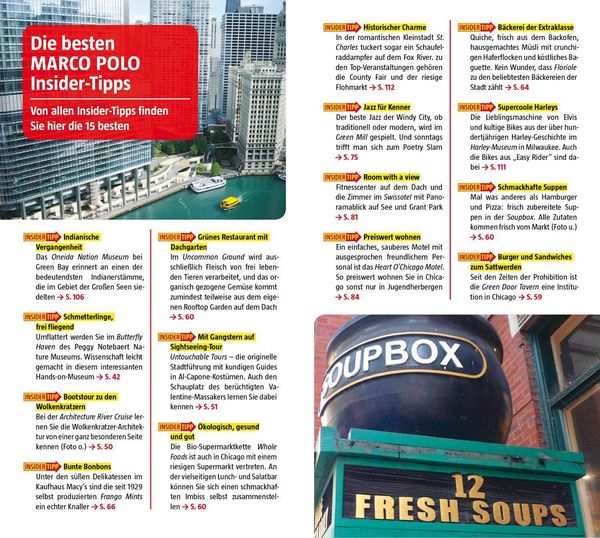 Produktbild: MARCO POLO Reisef&uuml;hrer Chicago und die gro&szlig;en Seen