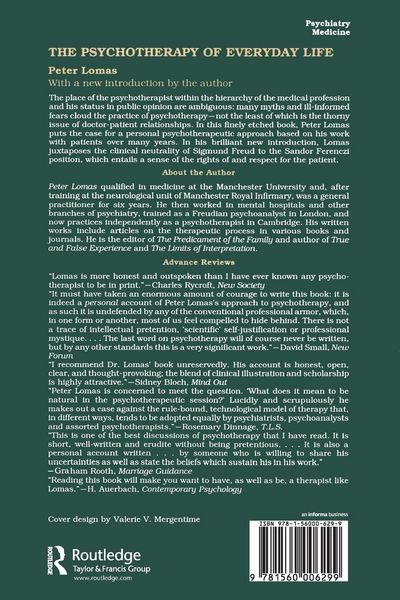 Produktbild: The Psychotherapy of Everyday Life