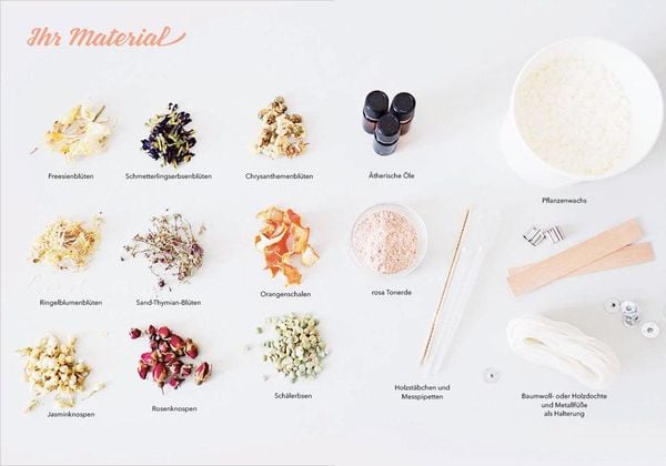 Produktbild: Nat&uuml;rliche Duftkerzen selber machen - mit Bl&uuml;ten & &auml;therischen &Ouml;len