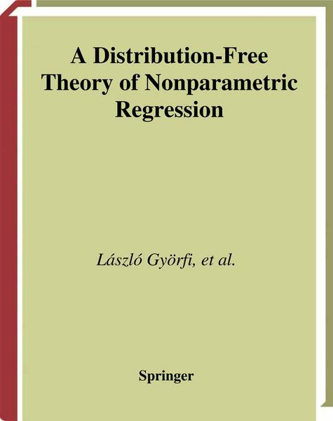 Produktbild: A Distribution-Free Theory of Nonparametric Regression