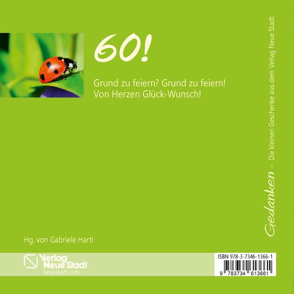 Produktbild: Gl&uuml;ck-Wunsch zum 60.