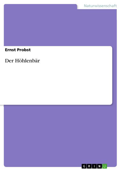 Produktbild: Der H&ouml;hlenb&auml;r