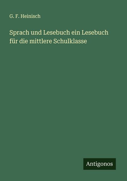 Produktbild: Sprach und Lesebuch ein Lesebuch f&uuml;r die mittlere Schulklasse