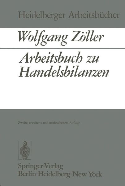 Produktbild: Arbeitsbuch zu Handelsbilanzen