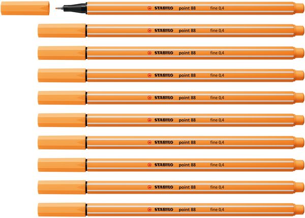 Produktbild: STABILO point 88 papaya