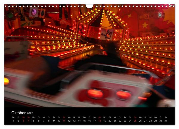Produktbild: Jahrmarkt 2026 (Wandkalender 2026 DIN A3 quer), CALVENDO Monatskalender