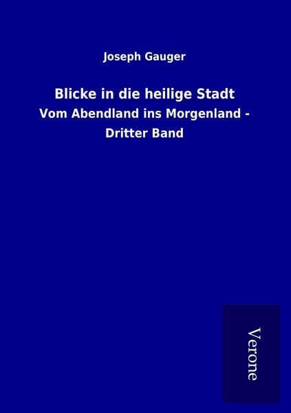 Produktbild: Blicke in die heilige Stadt