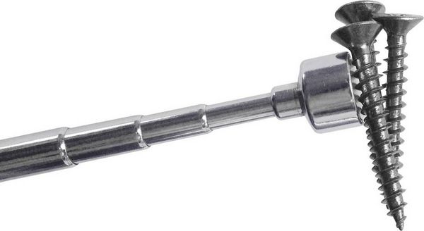 Produktbild: TOOLCRAFT TO-6541704 Magnetheber in Stiftform ausziehbar 130 - 630 mm 1,3 kg Hebekraft Magnetheber