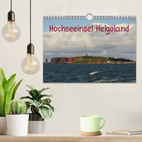 Produktbild: Hochseeeinsel Helgoland (Wandkalender 2026 DIN A4 quer), CALVENDO Monatskalender