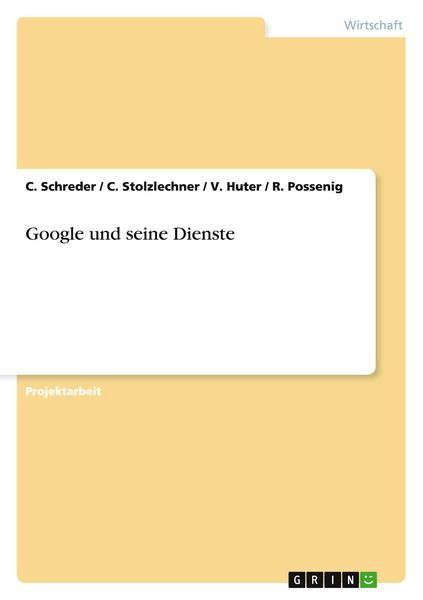 Produktbild: Google und seine Dienste