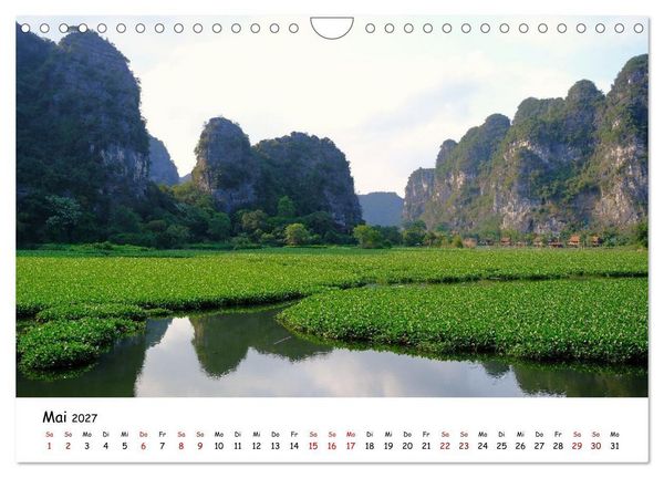Produktbild: Vietnams verborgenes Paradies (Wandkalender 2027 DIN A4 quer), CALVENDO Monatskalender