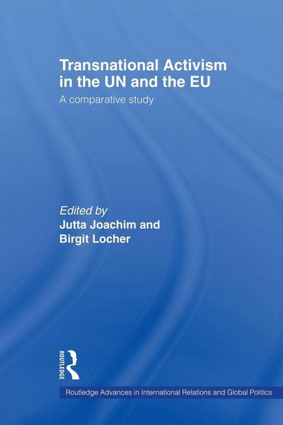 Produktbild: Transnational Activism in the UN and the EU