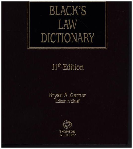 Produktbild: Black's Law Dictionary 11th Edition, Hardcover