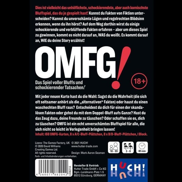 Huch Verlag Omfg Kaufen Spielwaren 
