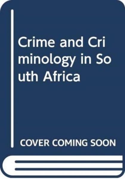 Produktbild: Crime and Criminology in South Africa