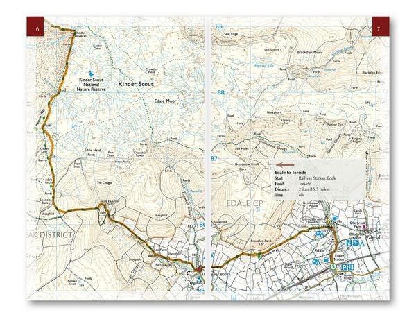 Produktbild: Walking the Pennine Way Map Booklet