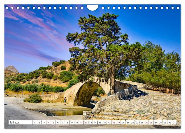 Produktbild: Idylle auf Kreta (Wandkalender 2026 DIN A4 quer), CALVENDO Monatskalender