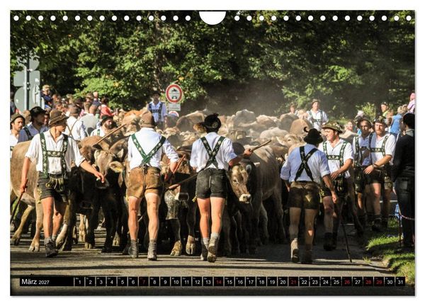 Produktbild: Faszination Allg&auml;u (Wandkalender 2027 DIN A4 quer), CALVENDO Monatskalender