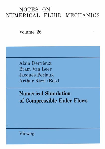 Produktbild: Numerical Simulation of Compressible Euler Flows