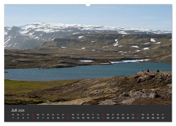 Produktbild: Island Highlights (hochwertiger Premium Wandkalender 2026 DIN A2 quer), Kunstdruck in Hochglanz