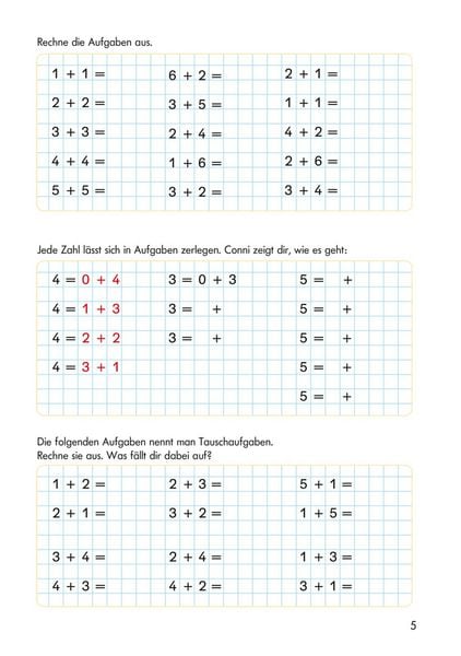 Produktbild: Conni Gelbe Reihe (Besch&auml;ftigungsbuch): Conni Erstes Rechnen