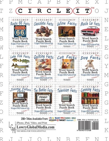 Produktbild: Circle It, Bible Facts, Large Print, Word Search, Puzzle Book