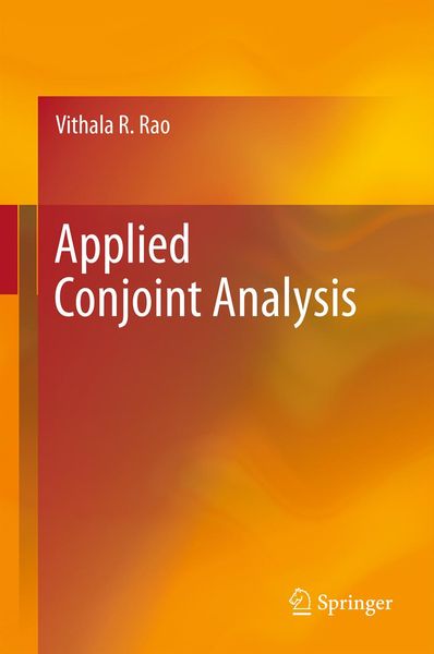 Produktbild: Applied Conjoint Analysis