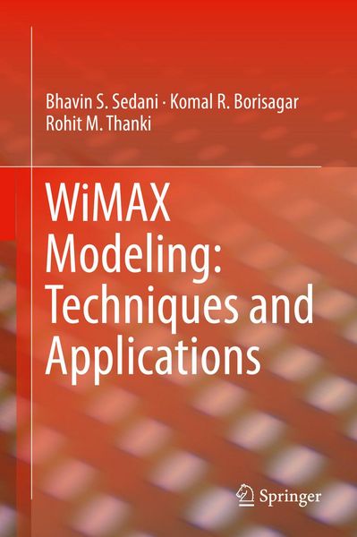 Produktbild: WiMAX Modeling: Techniques and Applications