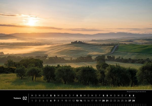 Produktbild: Toskana Premiumkalender 2027