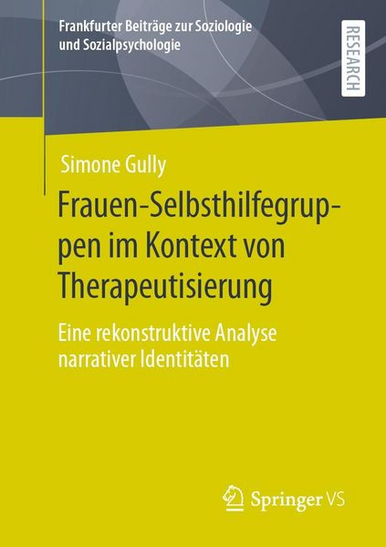 Produktbild: Frauen-Selbsthilfegruppen im Kontext von Therapeutisierung