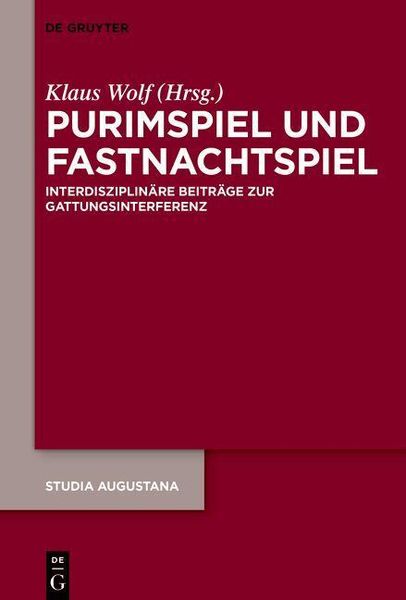 Produktbild: Purimspiel und Fastnachtspiel