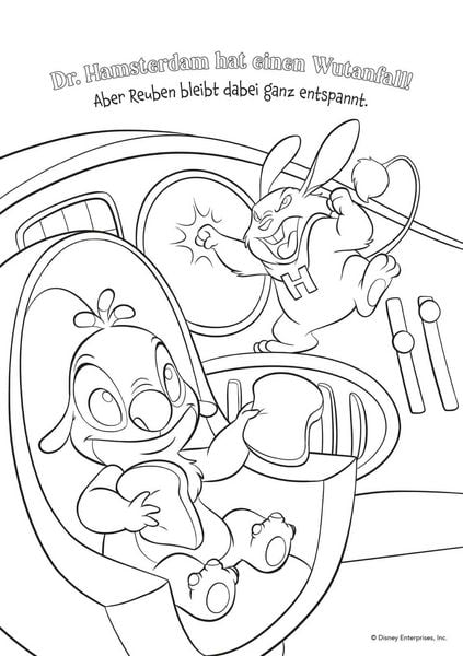 Produktbild: Disney Kreative Besch&auml;ftigung: Stitch: Lustige Abenteuer zum Ausmalen