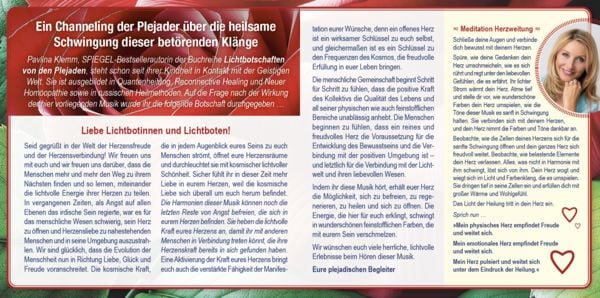 Produktbild: HERZ&Ouml;FFNUNG [Solfeggio Heilmusik 639 Hertz]: Mit Anleitungen von Pavlina Klemm im Booklet
