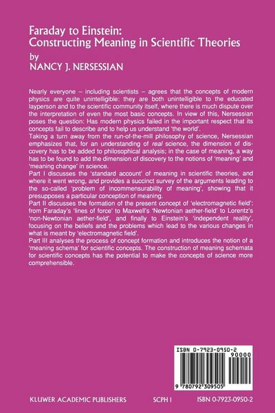 Produktbild: Faraday to Einstein: Constructing Meaning in Scientific Theories