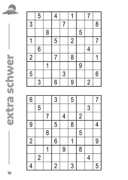 Produktbild: Maxi-Buch Sudoku Band 10