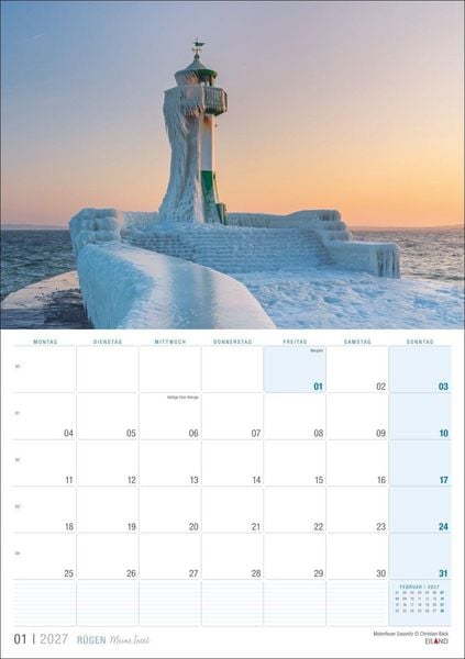 Produktbild: R&uuml;gen &hellip;meine Insel Kalender 2027